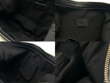 画像をギャラリービューアに読み込む, GUCCI グッチ ワンショルダーバッグ ハンドバッグ ホーボー ブラック シルバー金具 GGキャンバス レザー レディース 美品 中古 4b007617