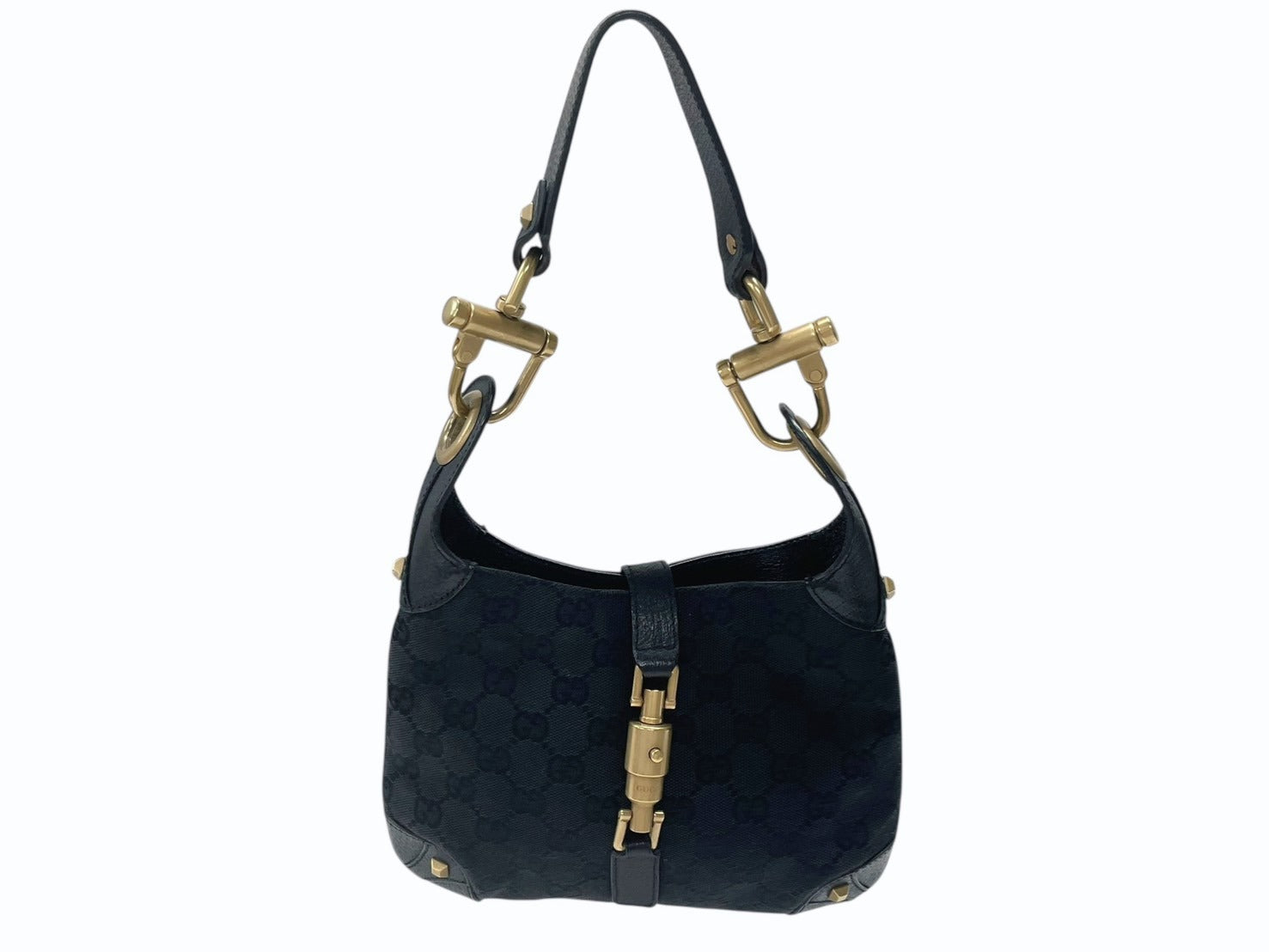 GUCCI ニュージャッキー オールレザー ブラウン ワンショルダーバッグ GUCCI ハンドバッグ ジャッキー オールレザー