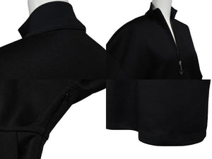 Very Good Condition PRADA Sweat One Piece Dress 2023 WS15420 Triangle Logo Black Silver Hardware Used 4b007621