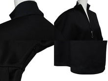 画像をギャラリービューアに読み込む, 極美品 PRADA プラダ スウェット ワンピース ドレス 2023 WS15420 トライアングルロゴ ブラック シルバー金具 中古 4b007621