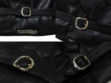 画像をギャラリービューアに読み込む, 極美品 CHROME HEARTS クロムハーツ 6BTN ZIP FRNT VEST レザーベスト サイズM スペシャルオーダー オールドクロス FUCK YOU 中古 4b007635