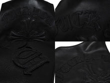 画像をギャラリービューアに読み込む, 極美品 CHROME HEARTS クロムハーツ 6BTN ZIP FRNT VEST レザーベスト サイズM スペシャルオーダー オールドクロス FUCK YOU 中古 4b007635