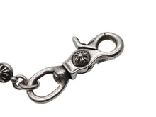 画像をギャラリービューアに読み込む, 極美品 CHROME HEARTS クロムハーツ #2MULTIBALL LONG-S 1クリップロング マルチボールウォレットチェーン 21ボール 美品 中古 4b007637