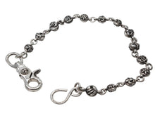 画像をギャラリービューアに読み込む, 極美品 CHROME HEARTS クロムハーツ 1MULTIBALL SHORT-S 1クリップショート マルチボールウォレットチェーン 144.2g 14ボール 中古 4b007638