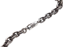 画像をギャラリービューアに読み込む, CHROME HEARTS クロムハーツ ラージ ペーパーチェーン ネックレス アクセサリー シルバー925 56.3g 30インチ 美品 中古 4b007640