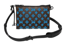 画像をギャラリービューアに読み込む, 極美品 LOUIS VUITTON ルイヴィトン トリアングルメッセンジャーバッグ M45078 モノグラムタフタージュ 中古 4b007642