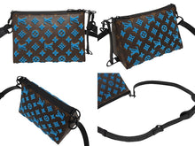 画像をギャラリービューアに読み込む, 極美品 LOUIS VUITTON ルイヴィトン トリアングルメッセンジャーバッグ M45078 モノグラムタフタージュ 中古 4b007642