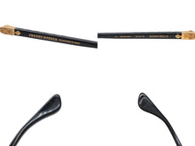 画像をギャラリービューアに読み込む, 極美品 CHROME HEARTS クロムハーツ SUGAR WALLS シュガーウォール サングラス JAPAN製 ブラック ゴールド金具 サイズ54◻︎10 143 中古 4b007643