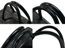 画像をギャラリービューアに読み込む, CHANEL シャネル ボストンバッグ ブラック キャビアスキン シリアルシール ギャランティカード 6番台 美品 中古 4b007649