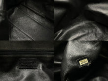 画像をギャラリービューアに読み込む, CHANEL シャネル ボストンバッグ ブラック キャビアスキン シリアルシール ギャランティカード 6番台 美品 中古 4b007649