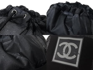 新品未使用 CHANEL シャネル スポーツライン BASKETBALL バスケットボール ココマーク ブラック グレー ゴム ロゴ 7号球 中古 4b000765
