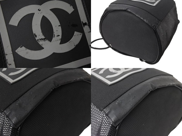 新品未使用 CHANEL シャネル スポーツライン BASKETBALL バスケットボール ココマーク ブラック グレー ゴム ロゴ 7号球 中古 4b000765