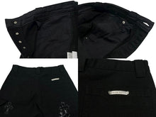 画像をギャラリービューアに読み込む, 新品同様 CHROME HEARTS クロムハーツ CARPENTER DOUBLE KNEE カーペンター ダブルニーパンツ サイズ30 クロスボール セメタリー クロスパッチ 中古 4b007651