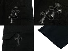 画像をギャラリービューアに読み込む, 新品同様 CHROME HEARTS クロムハーツ CARPENTER DOUBLE KNEE カーペンター ダブルニーパンツ サイズ30 クロスボール セメタリー クロスパッチ 中古 4b007651