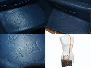 LOUIS VUITTON ルイヴィトン ツイステッドボックス 2WAYバッグ M40275 フランクゲーリー ブラウン ゴールド 美品 中古 4b007653