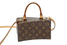 画像をギャラリービューアに読み込む, LOUIS VUITTON ルイヴィトン ツイステッドボックス 2WAYバッグ M40275 フランクゲーリー ブラウン ゴールド 美品 中古 4b007653