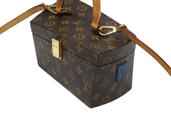 LOUIS VUITTON ルイヴィトン ツイステッドボックス 2WAYバッグ M40275 フランクゲーリー ブラウン ゴールド 美品 中古 4b007653