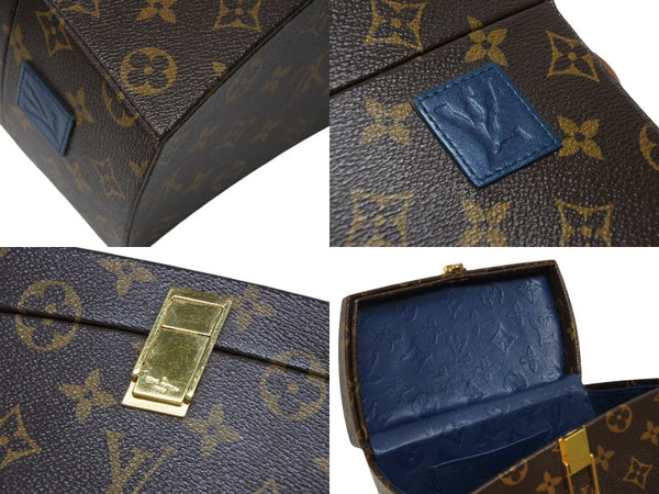 LOUIS VUITTON ルイヴィトン ツイステッドボックス 2WAYバッグ M40275 フランクゲーリー ブラウン ゴールド 美品 中古 4b007653