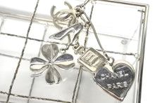 画像をギャラリービューアに読み込む, CHANEL シャネル ココマーク アイコン アクリル ボックス ビーズ チェーンショルダーバッグ クリア 美品 中古 4b007655