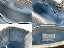 Load image into Gallery viewer, Christian Dior クリスチャンディオール Lady Dior レディディオール スモール 2WAYバッグ カナージュ シルバー シルバー金具 美品 中古 4b007657