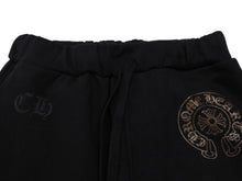 画像をギャラリービューアに読み込む, 新品未使用 CHROME HEARTS クロムハーツ 1988 SWEATPANTS 1988 スウェットパンツ サイズXS ブロンズ グリッタープリント 中古 4b007662
