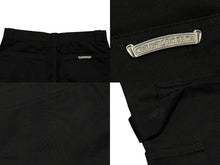 画像をギャラリービューアに読み込む, 新品同様 CHROME HEARTS クロムハーツ CARPENTER CROSS BALL SHORTS カーペンター クロスボールショーツ サイズ34 シルバー925 中古 4b007663