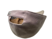 画像をギャラリービューアに読み込む, HERMES エルメス ライリー キャップ セリエボタン Hロゴ刺繍 ベージュ カシミヤ コットン シルク 59 634363N 良品 中古 4b007665