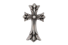 画像をギャラリービューアに読み込む, CHROME HEARTS クロムハーツ ダブルCHクロス ラージ ペンダントトップ チャーム 重量約102g 2011/.925刻印 シルバー925 美品 中古 4b007668