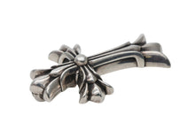 画像をギャラリービューアに読み込む, CHROME HEARTS クロムハーツ ダブルCHクロス ラージ ペンダントトップ チャーム 重量約102g 2011/.925刻印 シルバー925 美品 中古 4b007668