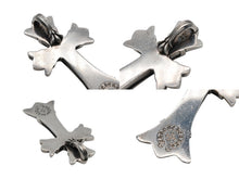 画像をギャラリービューアに読み込む, CHROME HEARTS クロムハーツ ダブルCHクロス ラージ ペンダントトップ チャーム 重量約102g 2011/.925刻印 シルバー925 美品 中古 4b007668