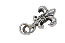 画像をギャラリービューアに読み込む, 極美品 CHROME HEARTS クロムハーツ BS FLUER W BALE BSフレア Wベイル チャーム ペンダントトップ 重量約27.2g 中古 4b007675