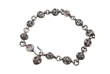 画像をギャラリービューアに読み込む, CHROME HEARTS クロムハーツ #1 FLUER BALL #1フレアボールブレスレット 重量約49.3g 全長約27cm 12ボール 美品 中古 4b007676