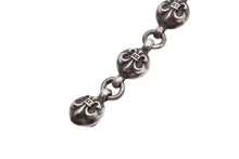 画像をギャラリービューアに読み込む, CHROME HEARTS クロムハーツ #1 FLUER BALL #1フレアボールブレスレット 重量約49.3g 全長約27cm 12ボール 美品 中古 4b007676