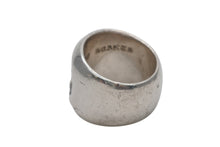 画像をギャラリービューアに読み込む, CHROME HEARTS クロムハーツ CLASSIC OVAL STAR クラシック オーバルスターリング 重量約34.4g サイズ21.5号 美品 中古 4b007677