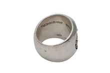 画像をギャラリービューアに読み込む, CHROME HEARTS クロムハーツ CLASSIC OVAL STAR クラシック オーバルスターリング 重量約34.4g サイズ21.5号 美品 中古 4b007677