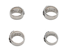 画像をギャラリービューアに読み込む, 極美品 CHROME HEARTS クロムハーツ FLRLCRS 1DIA フローラルクロス 1ダイヤリング 重量約17.6g サイズ17.5号 シルバー 中古 4b007678