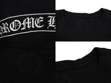 画像をギャラリービューアに読み込む, CHROME HEARTS RICHARD STARK TEE クロムハーツ 東京限定 リチャードスターク 半袖Ｔシャツ ブラック ホワイト オレンジ L 美品 中古 4b007686