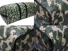 画像をギャラリービューアに読み込む, 極美品 LOUIS VUITTON ルイヴィトン ×村上隆 キーポルバンドリエール55 モノグラムモフラージュ M95774 ゴールド金具 中古 4b007693