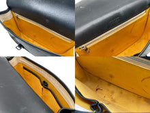 画像をギャラリービューアに読み込む, GOYARD ゴヤール BELVEDERE PM ベルヴェデーレPM ショルダーバッグ ブラック PVC レザー シルバー金具 良品 中古 4b007694