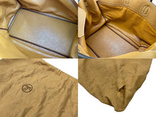 画像をギャラリービューアに読み込む, 激レア HERMES エルメス Hac オータクロア55 ハンドバッグ アルデンヌ ナチュラル ブロンズ金具 ○T刻印 美品 中古 4b007696