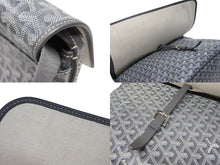 画像をギャラリービューアに読み込む, GOYARD ゴヤール カペシアンMM ショルダーバッグ メッセンジャーバッグ CAPETIMMLTY51CG51P グレー シルバー金具 美品 中古 4b007700