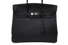 画像をギャラリービューアに読み込む, 極美品 HERMES エルメス Haut a Courroies オータクロア36 ハンドバッグ トゴ ブルーインディゴ シルバー金具 □I刻印 中古 4b007702