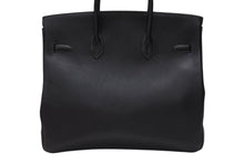 画像をギャラリービューアに読み込む, 極美品 HERMES エルメス Haut a Courroies オータクロア36 ハンドバッグ トゴ ブルーインディゴ シルバー金具 □I刻印 中古 4b007702