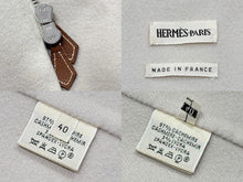 画像をギャラリービューアに読み込む, HERMES エルメス コート マルジェラ期 テーラードジャケット アウター レディース サイズ 40 カシミヤ ホワイト アイボリー 美品 中古 4b007703