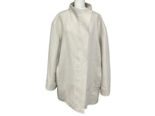 画像をギャラリービューアに読み込む, HERMES エルメス コート マルジェラ期 テーラードジャケット アウター レディース サイズ 40 カシミヤ ホワイト アイボリー 美品 中古 4b007703