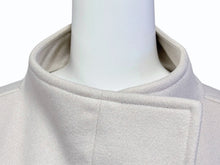 画像をギャラリービューアに読み込む, HERMES エルメス コート マルジェラ期 テーラードジャケット アウター レディース サイズ 40 カシミヤ ホワイト アイボリー 美品 中古 4b007703