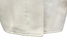 画像をギャラリービューアに読み込む, HERMES エルメス コート マルジェラ期 テーラードジャケット アウター レディース サイズ 40 カシミヤ ホワイト アイボリー 美品 中古 4b007703