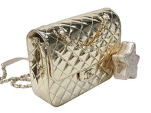 画像をギャラリービューアに読み込む, 未使用 CHANEL シャネル マトラッセ パテントレザー チェーンリュック ゴールド ランダムプレート AS4649 ゴールド金具 中古 4b007708