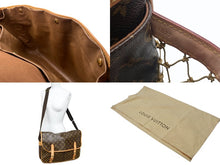 画像をギャラリービューアに読み込む, 新品同様 LOUIS VUITTON ルイヴィトン ショルダーバッグ コンゴMM M40116 モノグラム PVC レザー ブラウン ゴールド 金具 中古 4b007715