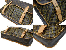 画像をギャラリービューアに読み込む, 新品同様 LOUIS VUITTON ルイヴィトン ショルダーバッグ コンゴMM M40116 モノグラム PVC レザー ブラウン ゴールド 金具 中古 4b007715